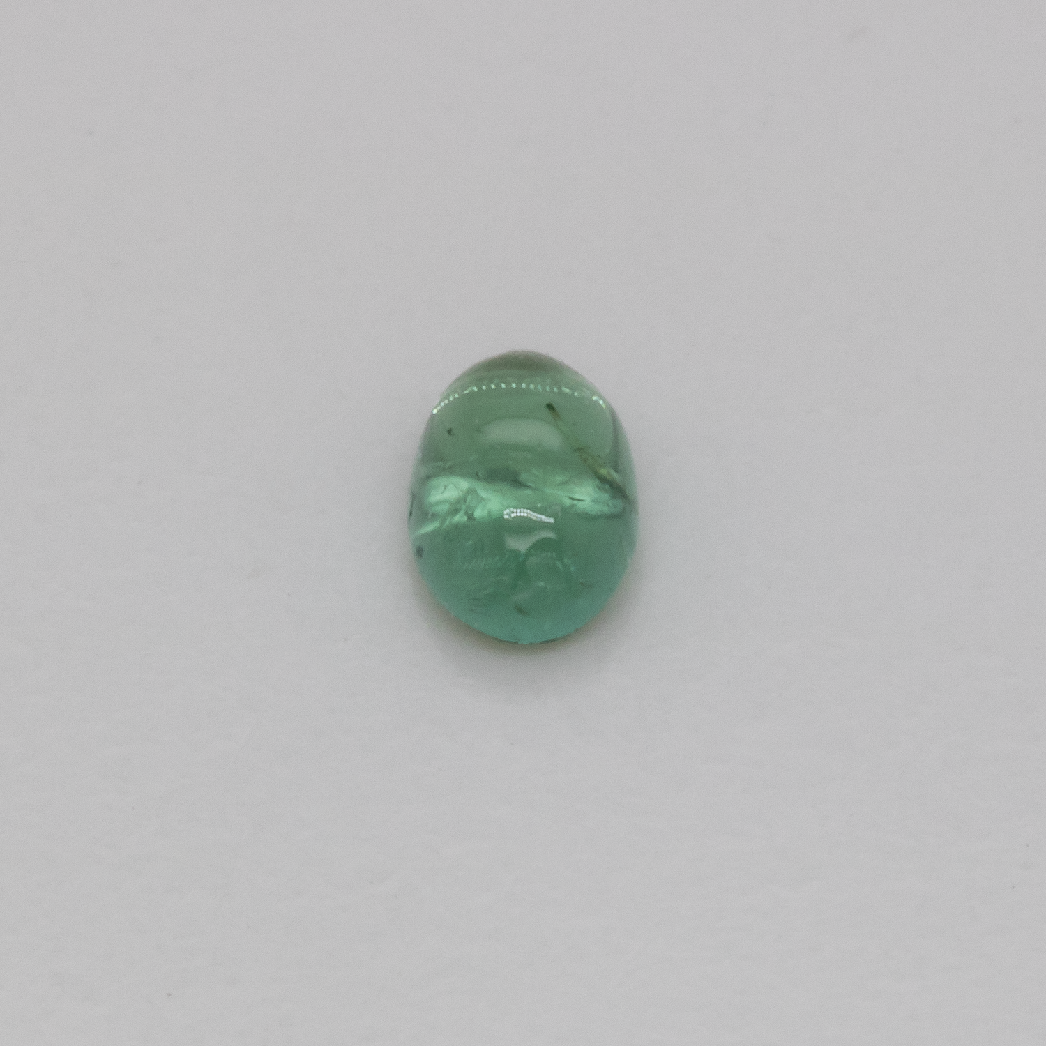 Turmalin - grün, oval, 3,8x2,5 mm, 0,13 cts, Nr. TR99386