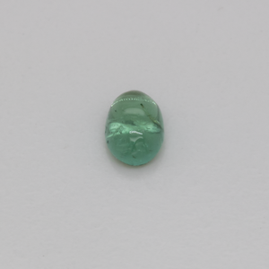 Turmalin - grün, oval, 3,8x2,5 mm, 0,13 cts, Nr. TR99386