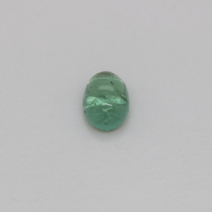 Tourmaline - green, oval, 3.8x2.5 mm, 0.13 cts, No. TR99386