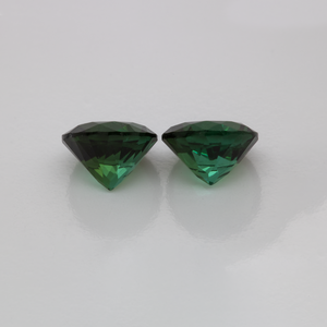 Tourmaline Pair - green, 6x6 mm, 1.69 cts, No. TR99392