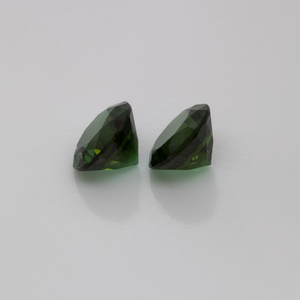 Tourmaline Pair - green, 6x6 mm, 1.69 cts, No. TR99392