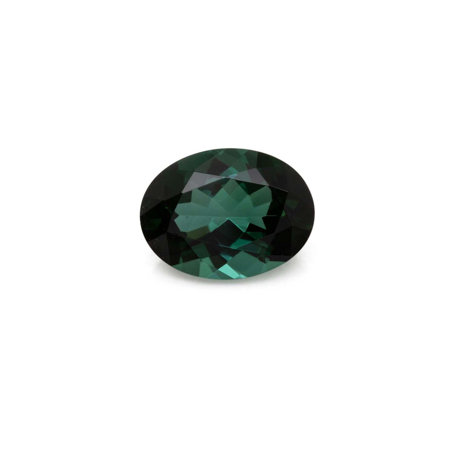 Tourmaline - green, oval, 8x6 mm, 1.17 cts, No. TR99393
