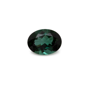 Tourmaline - green, oval, 8x6 mm, 1.17 cts, No. TR99393