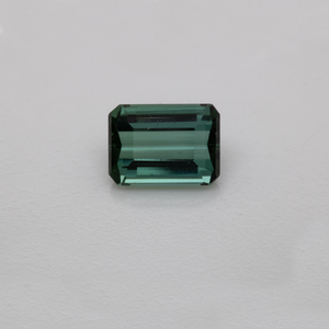 Turmalin - grün, achteck, 6.9x5 mm, 1.01-1.05 cts, Nr. TR99395