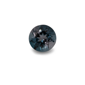 Turmalin - grau/blau, rund, 9x9 mm, 2,61 cts, Nr. TR99802