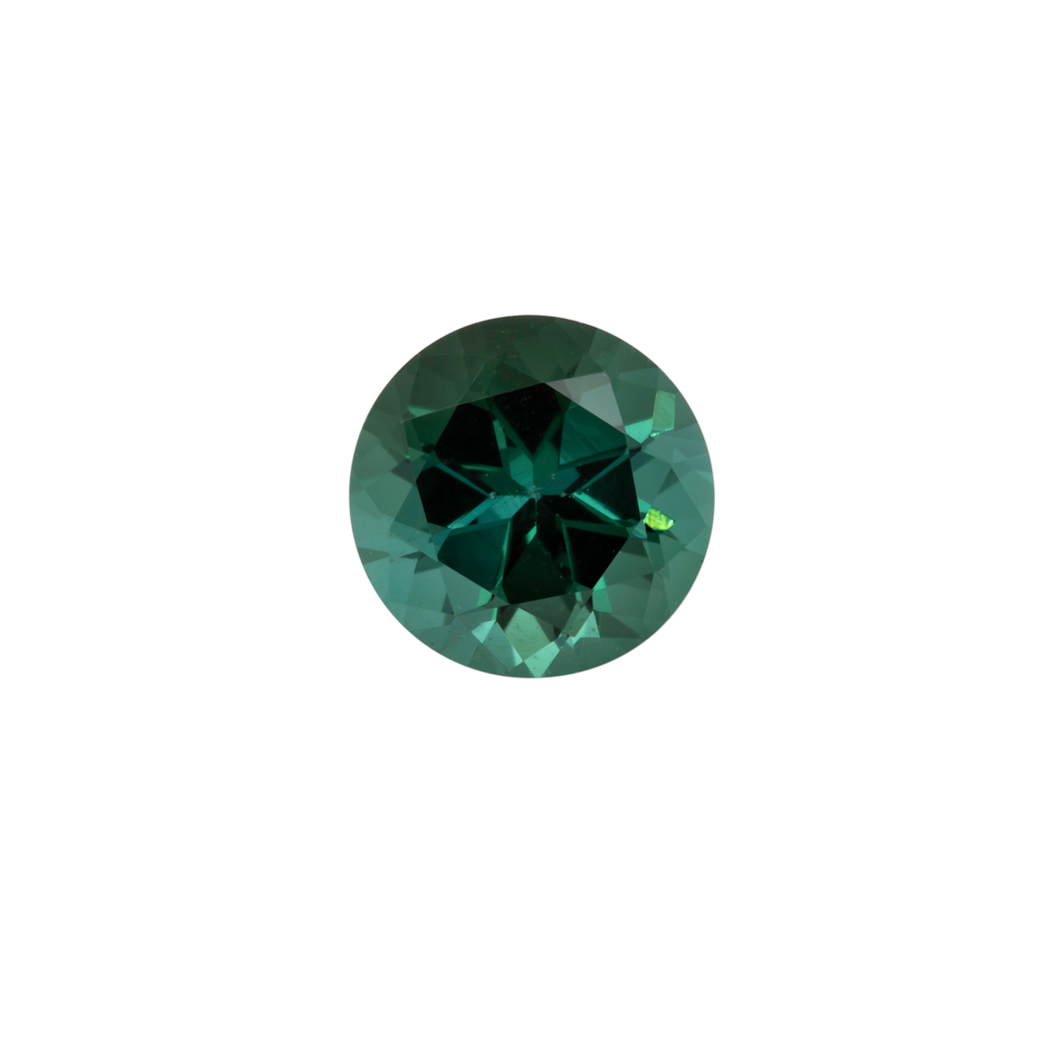 Turmalin - grün, rund, 6x6 mm, 0,82 cts, Nr. TR99812