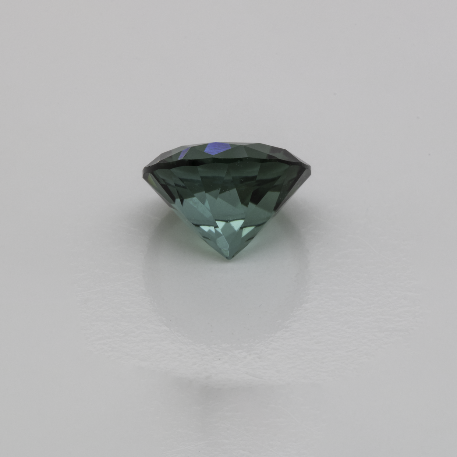 Turmalin - grün, rund, 6x6 mm, 0,82 cts, Nr. TR99812