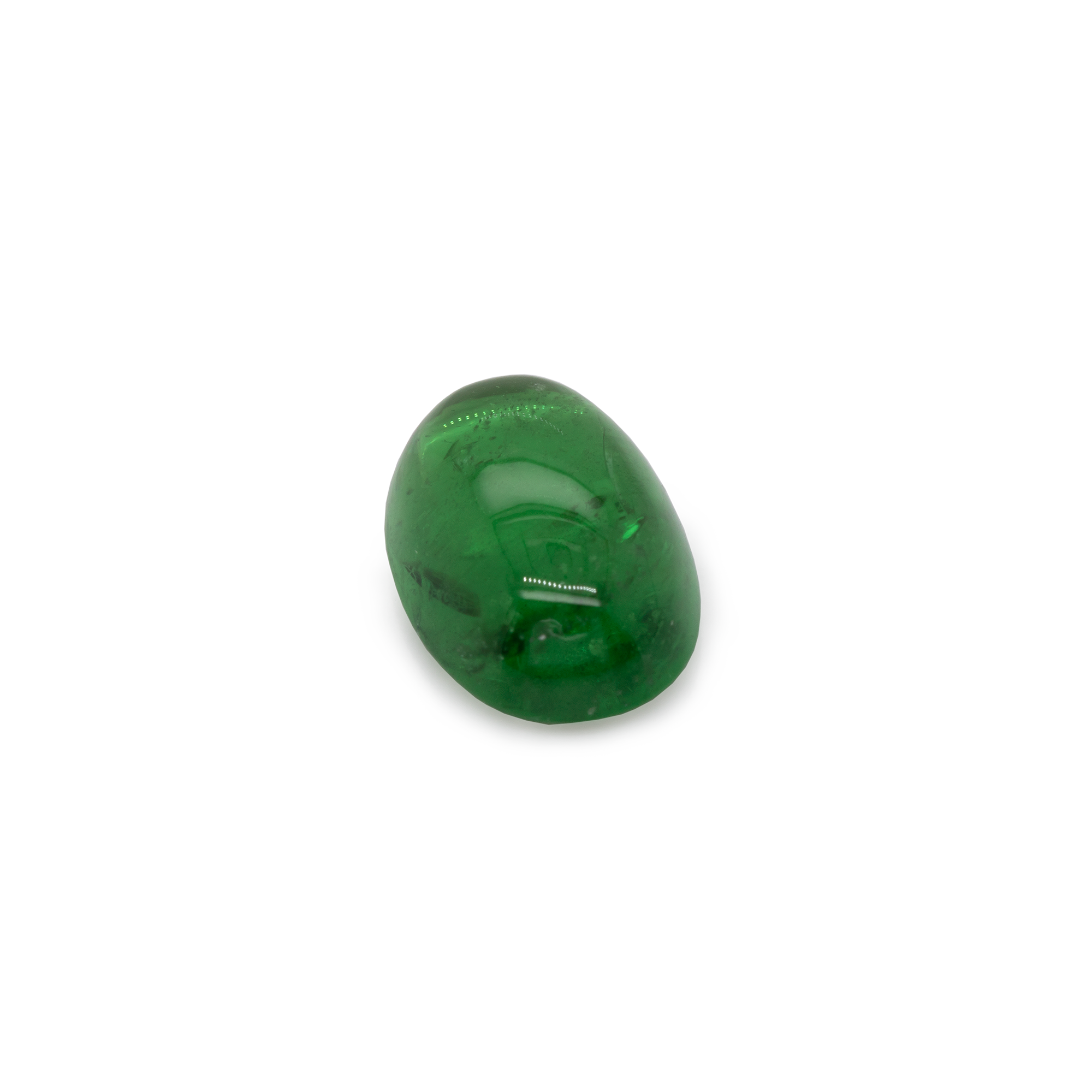 Tsavorite - green, oval, 13x9 mm, 5.98 cts, No. TS22001