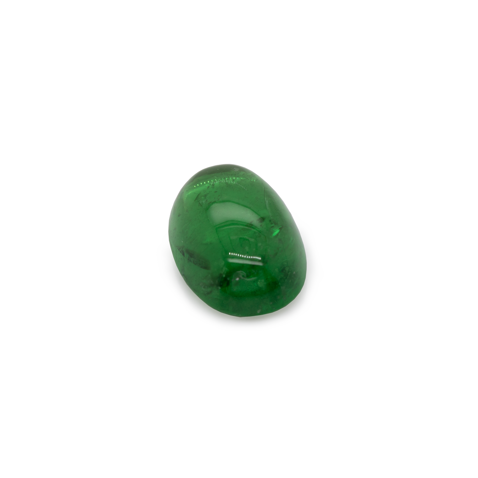 Tsavorit - grün, oval, 13x9 mm, 5,98 cts, Nr. TS22001