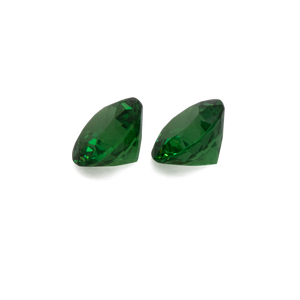 Tsavorit Paar - grün, rund, 3x3 mm, 0,23 cts, Nr. TS51001