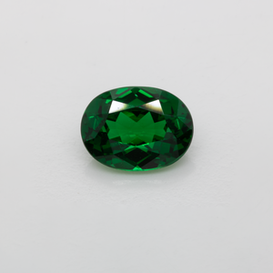 Tsavorit - grün, oval, 8x6 mm, 1.47 cts, Nr. TS91007