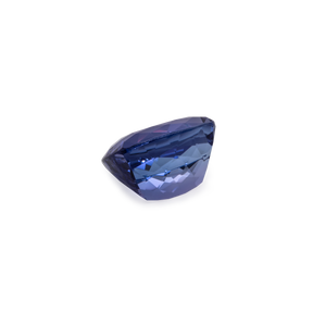 Tansanit - blau, antik, 15,5x14 mm, 15,72 cts, Nr. TZ16002