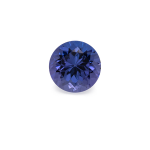 Tanzanite - AAA, round, 5x5 mm, 0.50-0.60 cts, No. TZ41003
