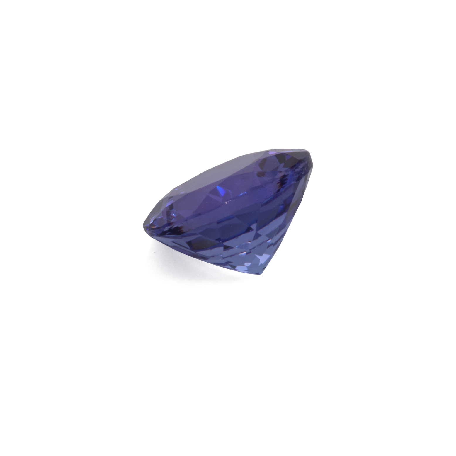 Tanzanite - AAA, round, 5.6x5.6 mm, 0.68-0.78 cts, No. TZ42003