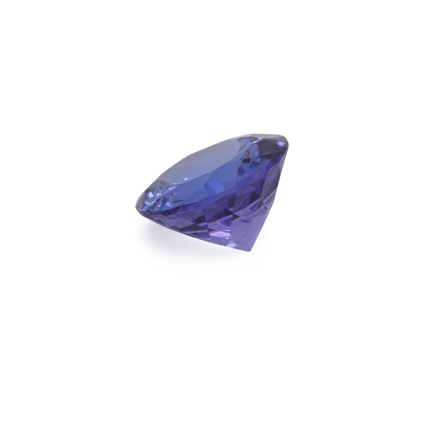 Tansanit - blau, rund, 6x6 mm, 1.00 cts, Nr. TZ43003