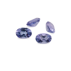Tanzanite - A, oval, 3x2 mm, 0.065-0.074 cts, No. TZ44001