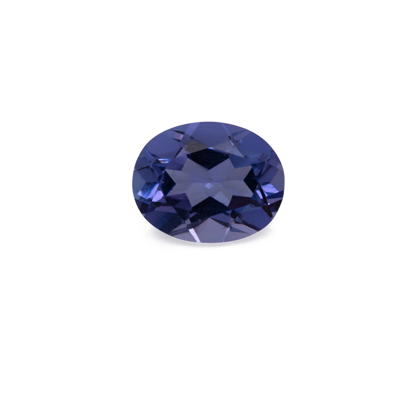 Tansanit - AAA, oval, 5x4 mm, 0,30-0,40 cts, Nr. TZ48003