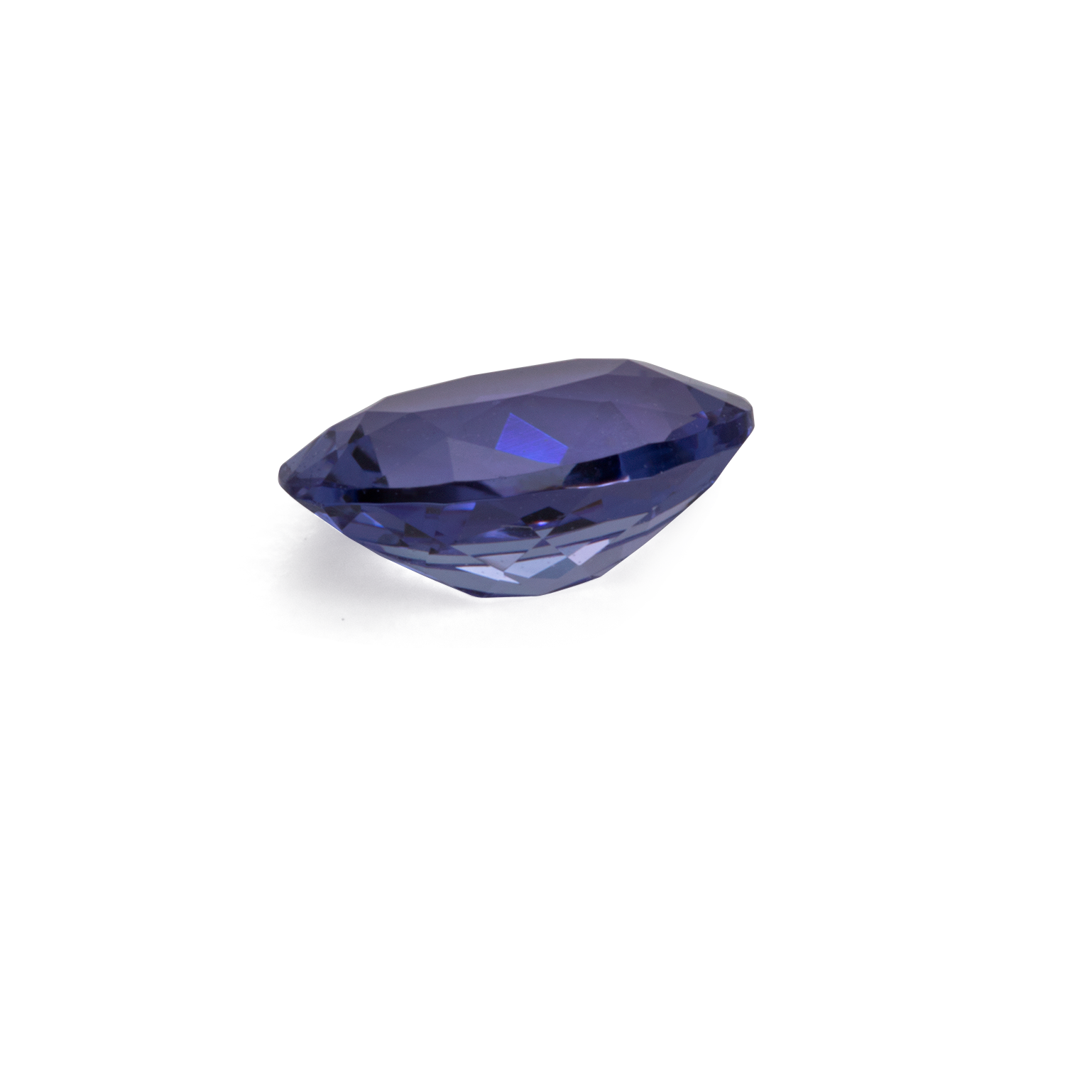 Tansanit - blau, oval, 6x4 mm, 0.45 cts, Nr. TZ49003