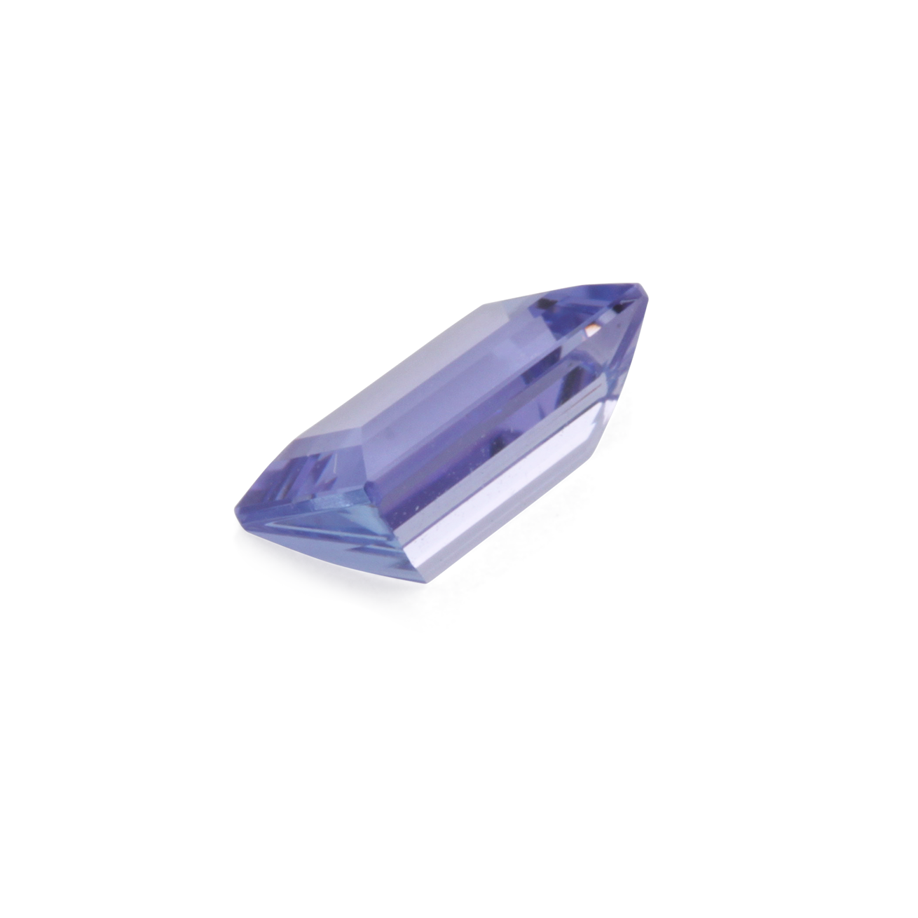 Tansanit - blau, baguette, 6x4 mm, 0.60-0.69 cts, Nr. TZ64002