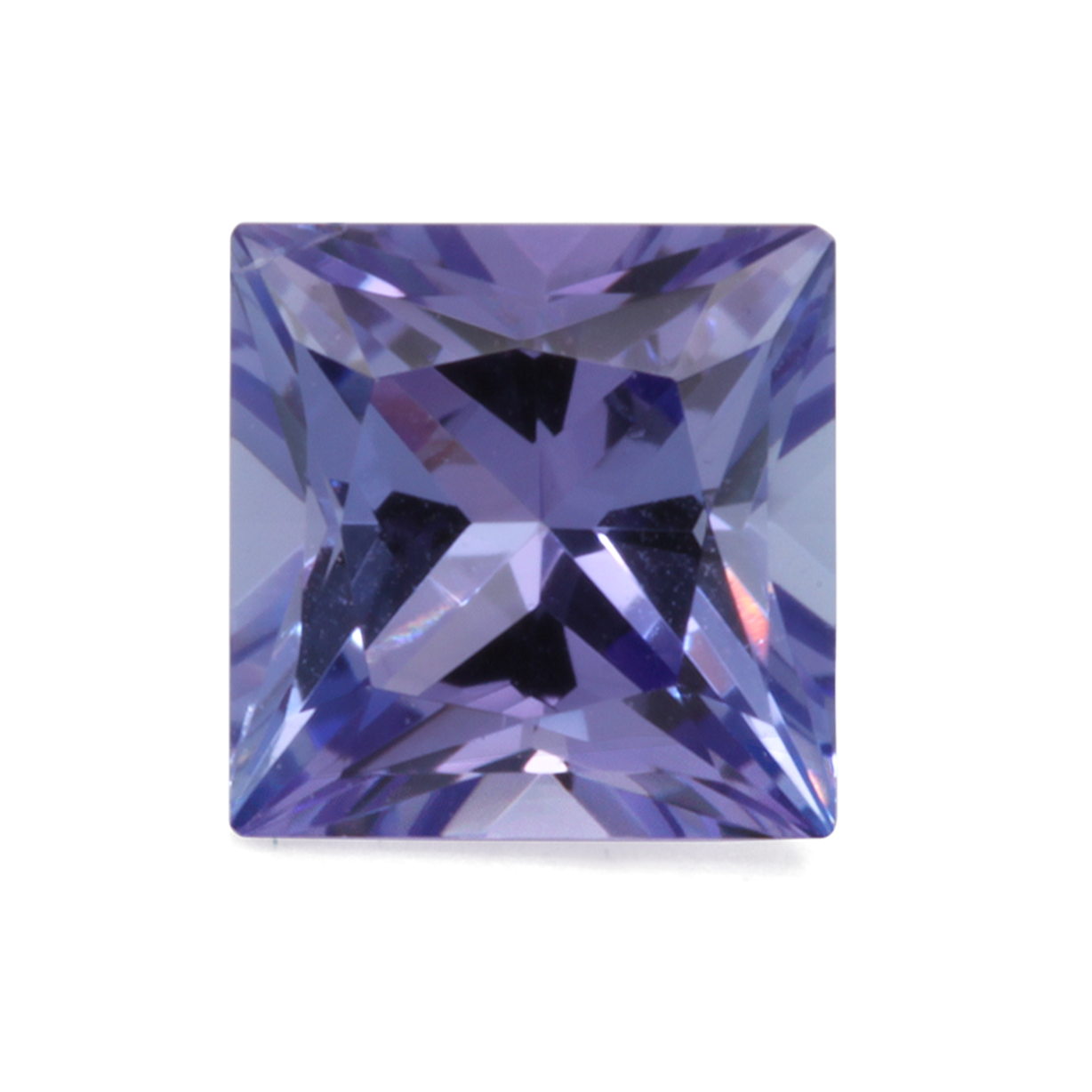 Tanzanite - AA, square, 4.1x4.1 mm, 0.34-0.39 cts, No. TZ72002