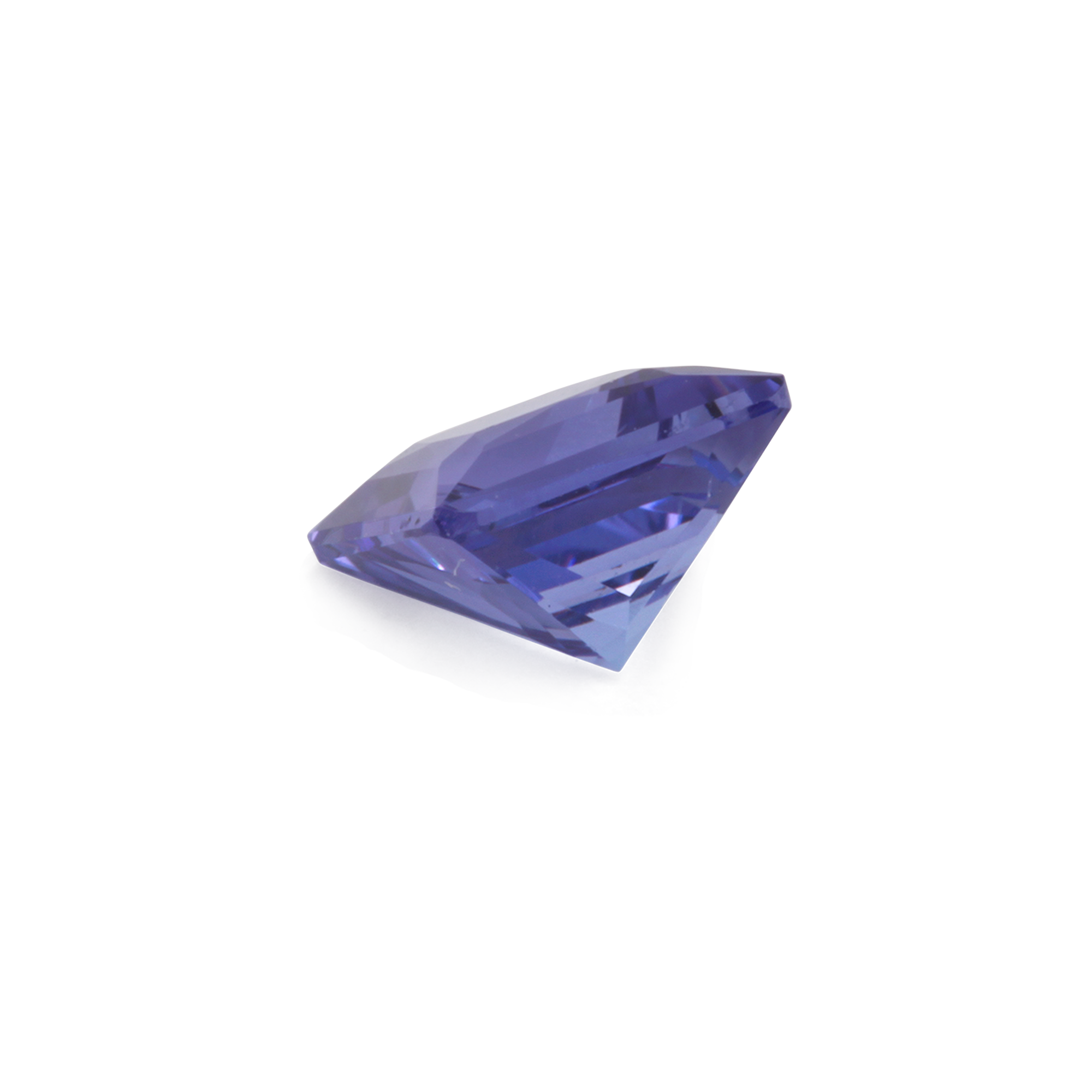 Tanzanite - AAA, square, 5x5 mm, 0.64-0.70 cts, No. TZ74003