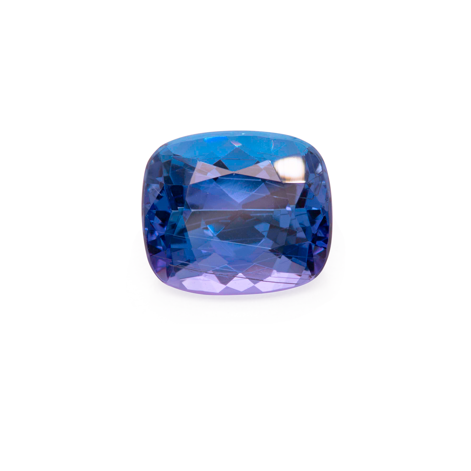 Tanzanite - AAA, cushion, 9x7.8 mm, 3.04 cts, No. TZ99009