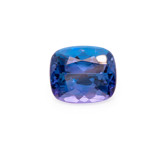 Tanzanite - AAA, cushion, 9x7.8 mm, 3.04 cts, No. TZ99009