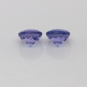 Tanzanite Pair - A, round, 3x3 mm, 0.26 cts, No. TZ99016