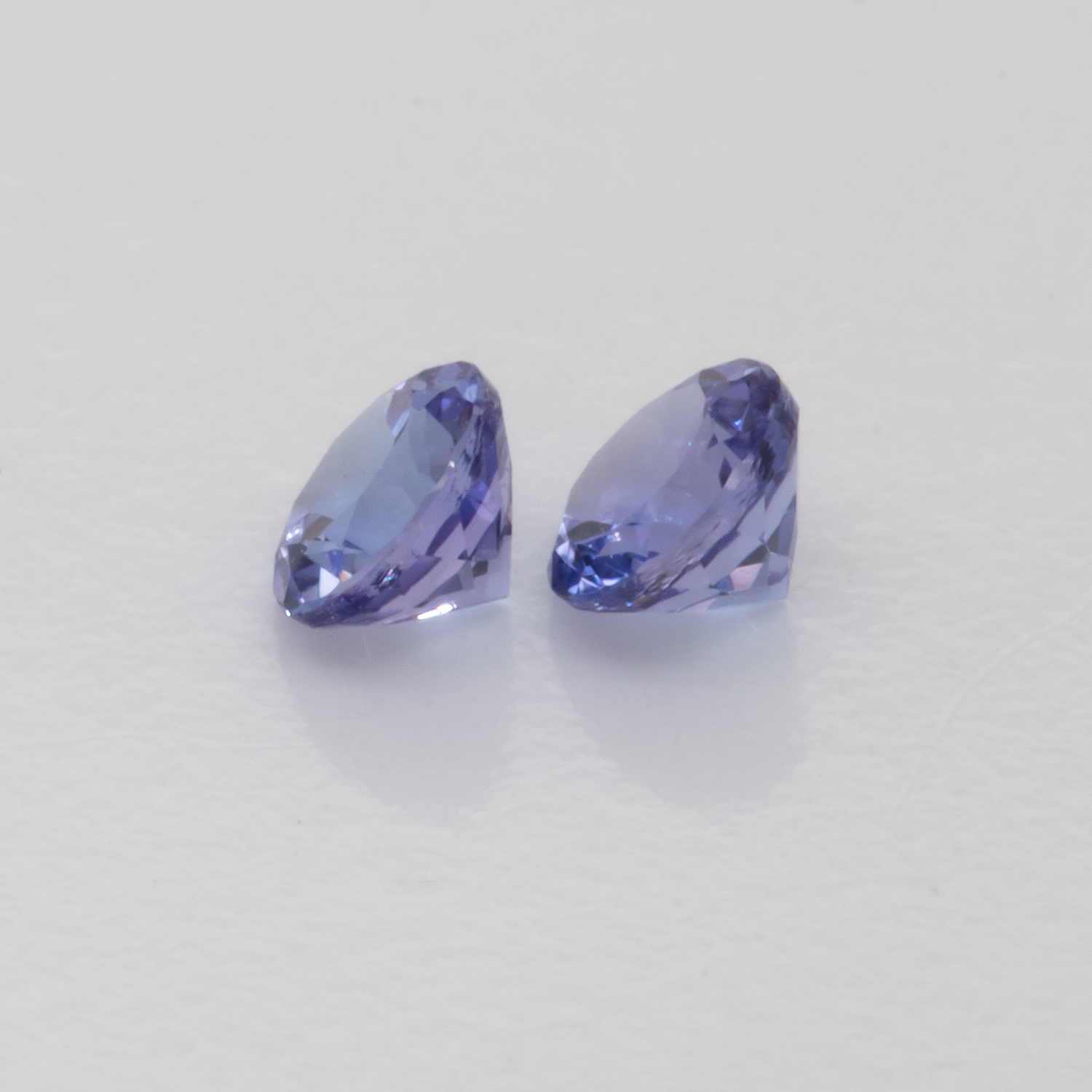 Tanzanite Pair - A, round, 3x3 mm, 0.26 cts, No. TZ99016