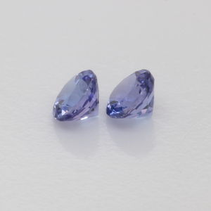 Tanzanite Pair - A, round, 3x3 mm, 0.26 cts, No. TZ99016