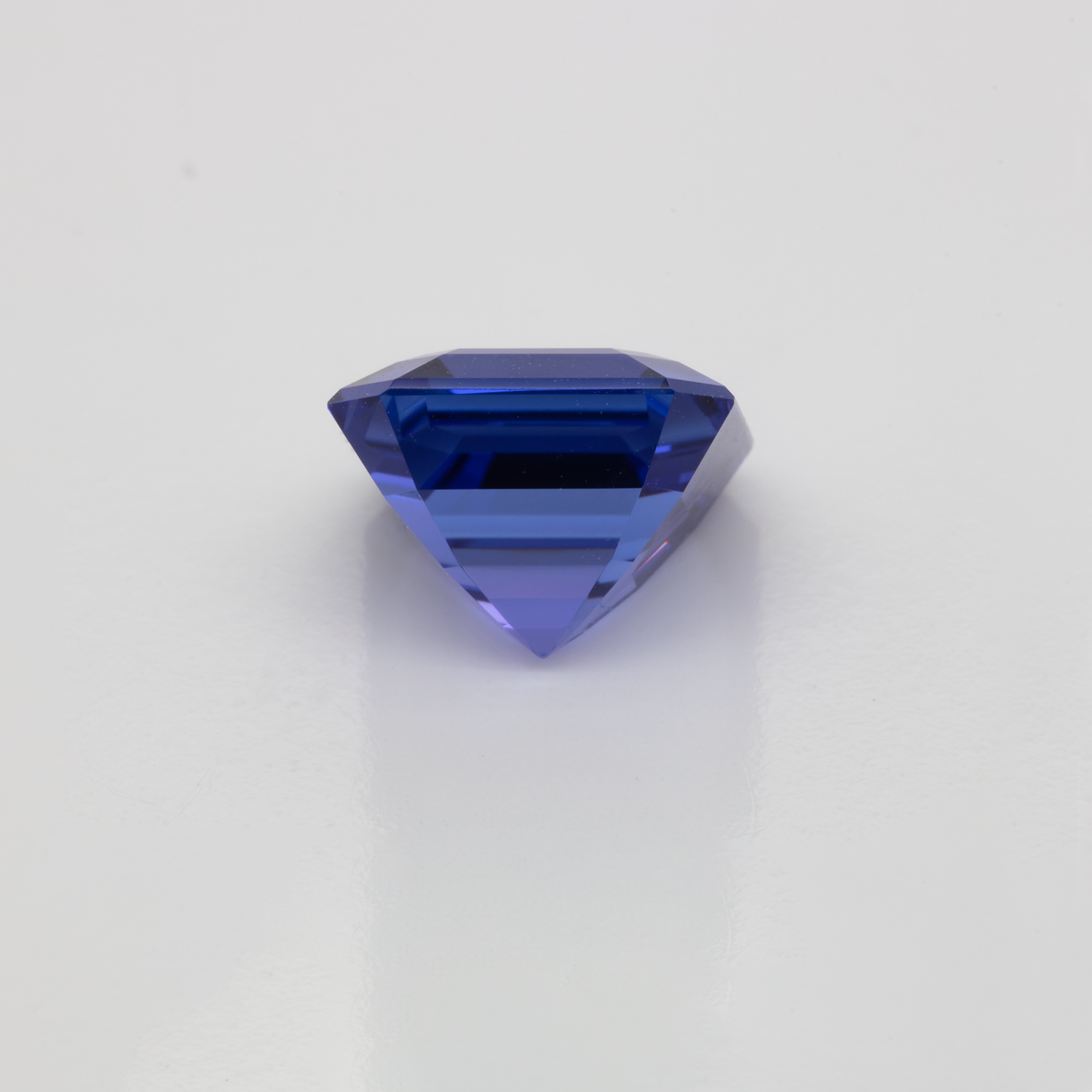 Tansanit - AAA, asscher, 10x10 mm, 5.62 cts, Nr. TZ99025