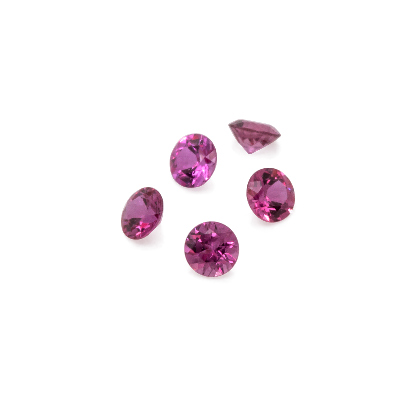 Saphir - pink, rund, 1,5x1,5 mm, ca. 0,016 cts, Nr. XSR11158