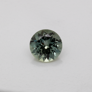 Sapphire - blue/green, round, 4.7x4.7 mm, 0.42 cts, No. XSR11183