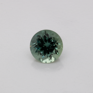 Sapphire - blue/green, round, 4.8x4.8 mm, 0.53 cts, No. XSR11186