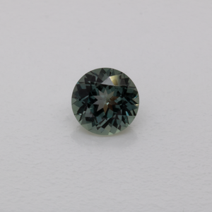 Saphir - blau/grün, rund, 4x4 mm, 0,30 cts, Nr. XSR11206