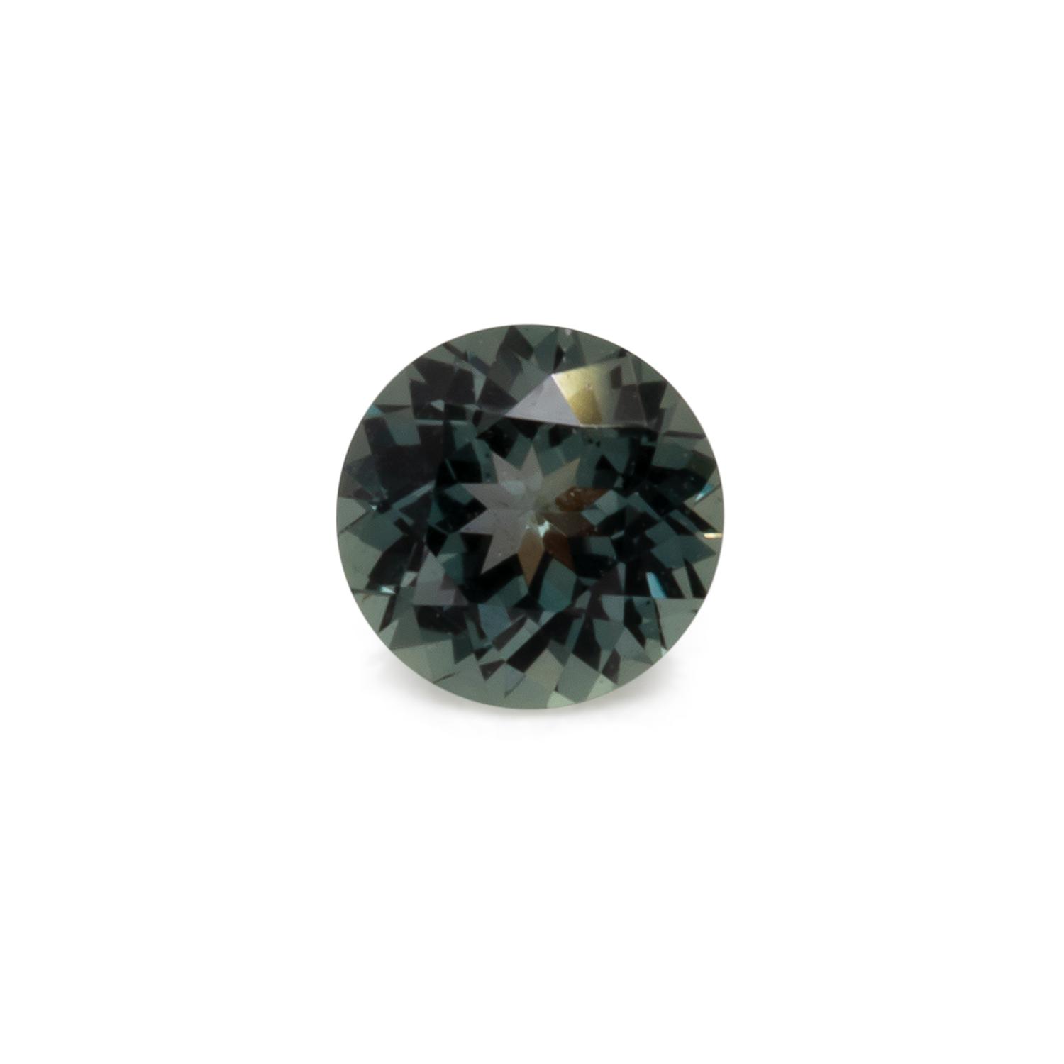 Sapphire - blue/green, round, 4x4 mm, 0.30 cts, No. XSR11206