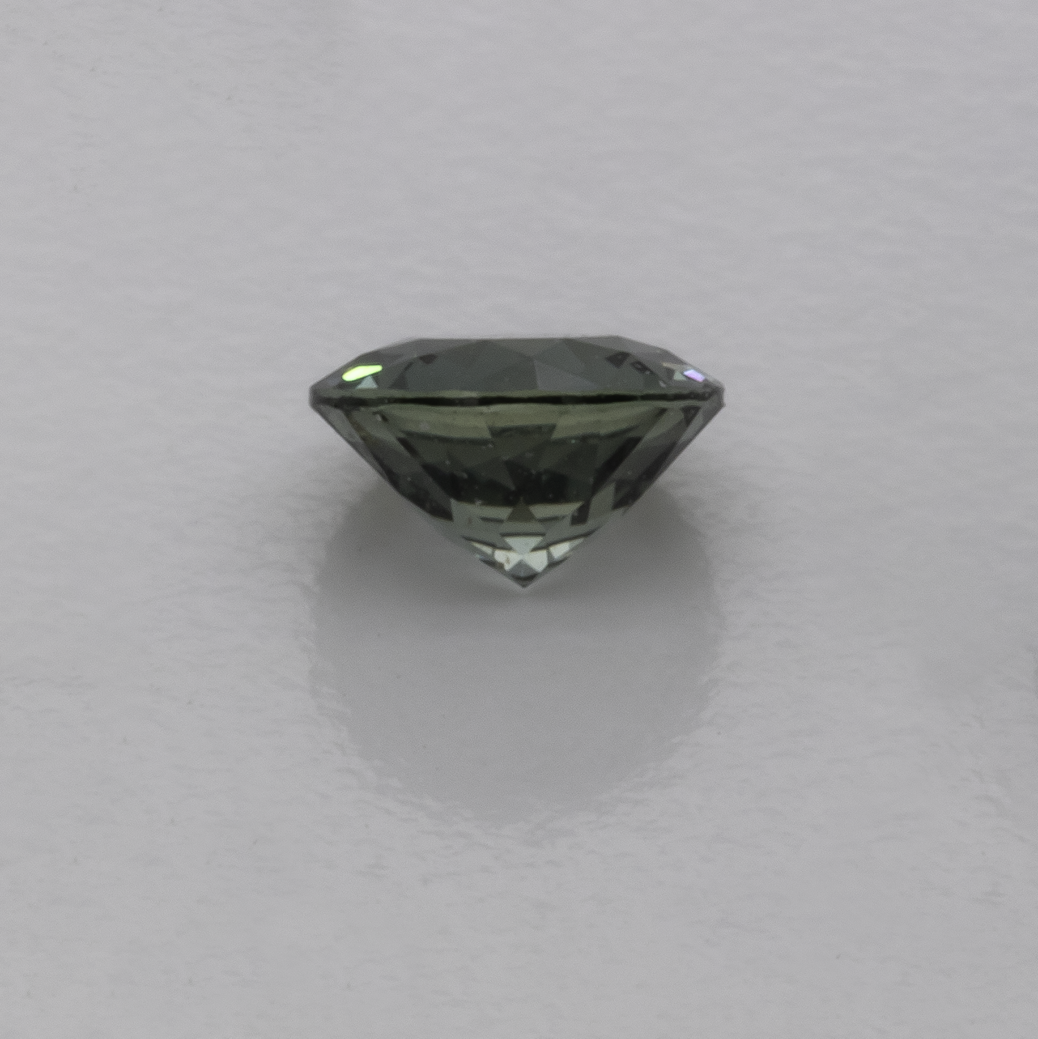 Sapphire - blue/green, round, 4x4 mm, 0.30 cts, No. XSR11206