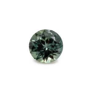 Sapphire - blue/green, round, 4.1x4.1 mm, 0.31 cts, No. XSR11208