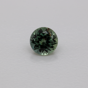 Sapphire - blue/green, round, 4.1x4.1 mm, 0.33 cts, No. XSR11209