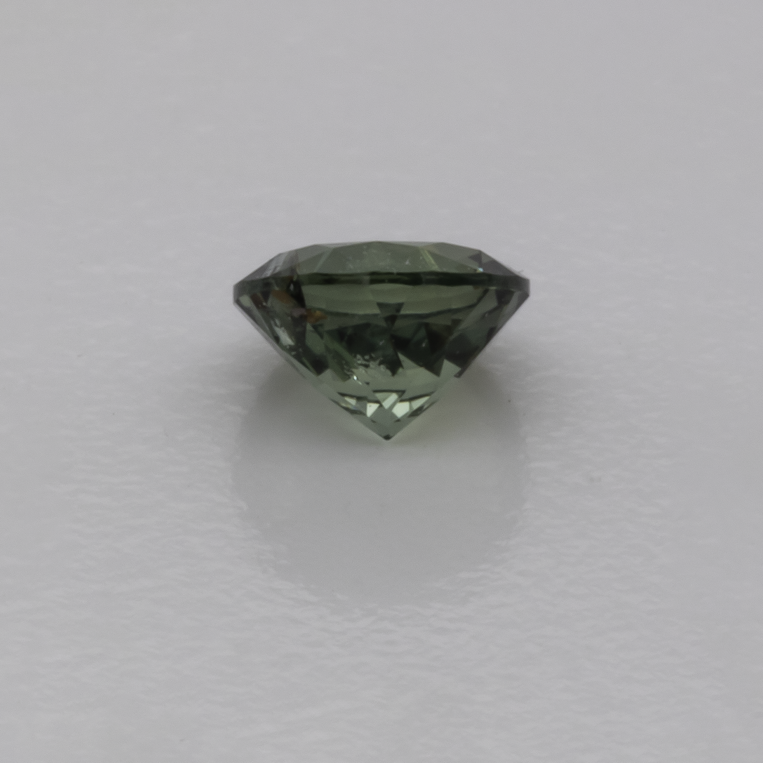 Sapphire - blue/green, round, 4.1x4.1 mm, 0.33 cts, No. XSR11209