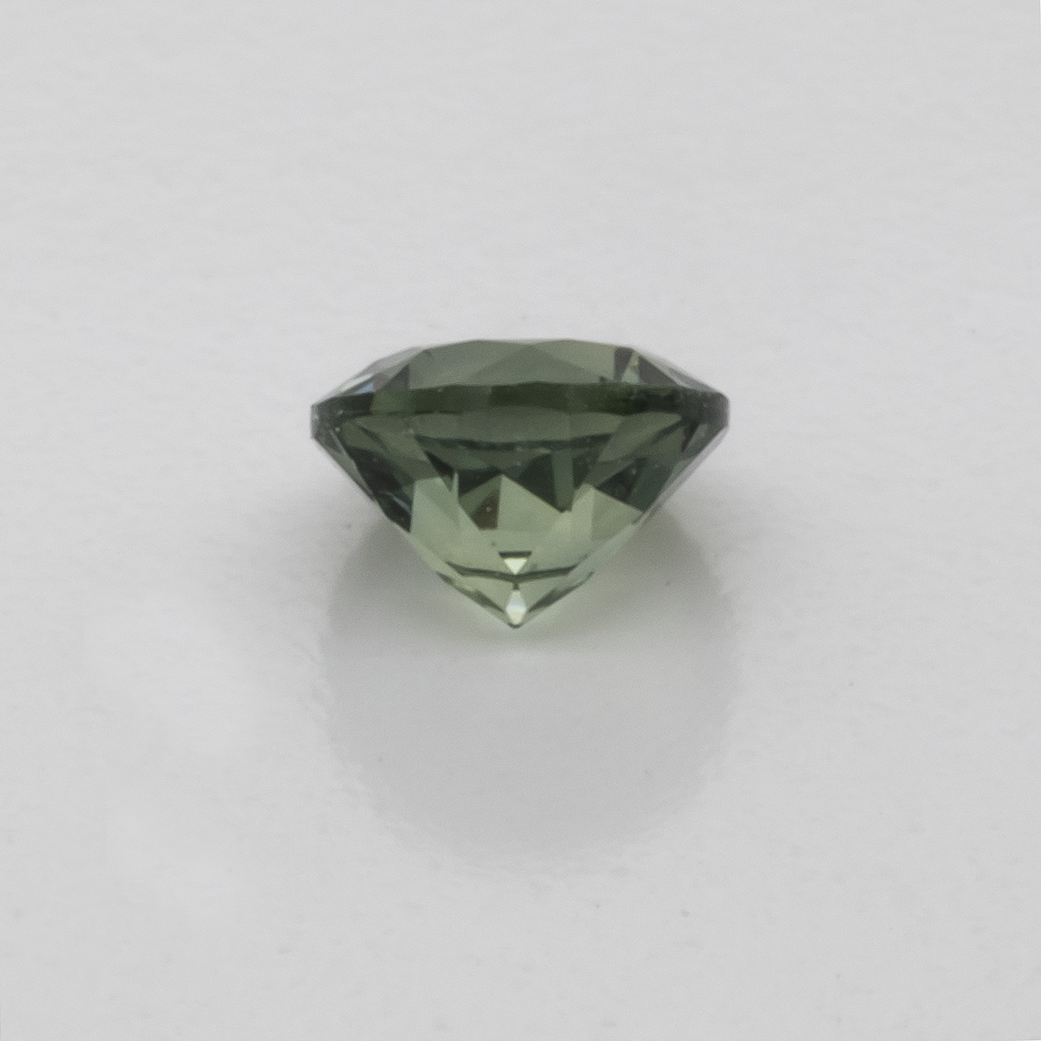 Sapphire - blue/green, round, 4.1x4.1 mm, 0.35 cts, No. XSR11214