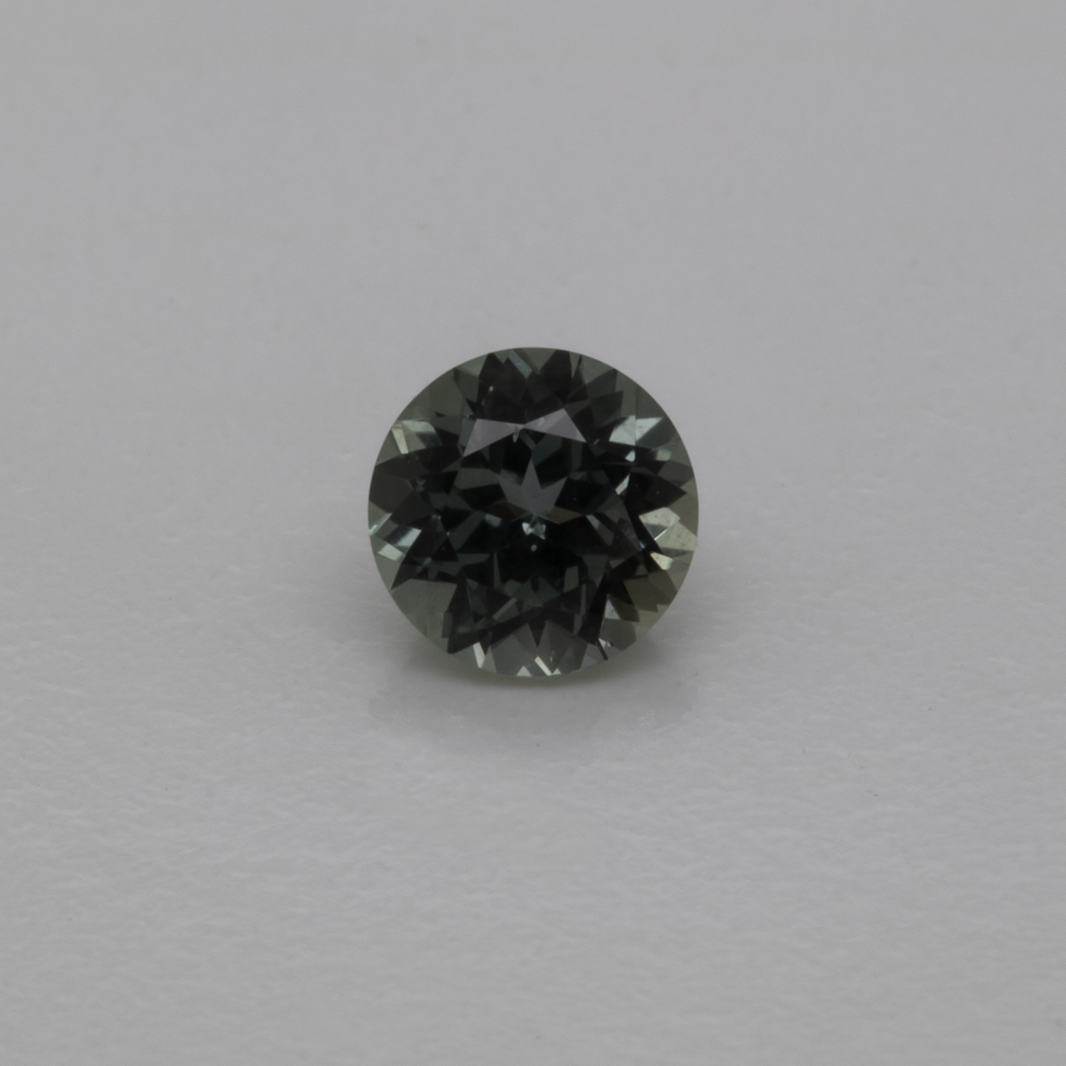 Sapphire - blue/grey, round, 4.1x4.1 mm, 0.35 cts, No. XSR11221