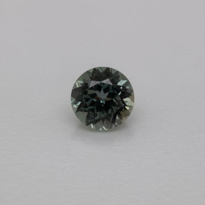 Sapphire - blue/grey, round, 4.1x4.1 mm, 0.35 cts, No. XSR11221