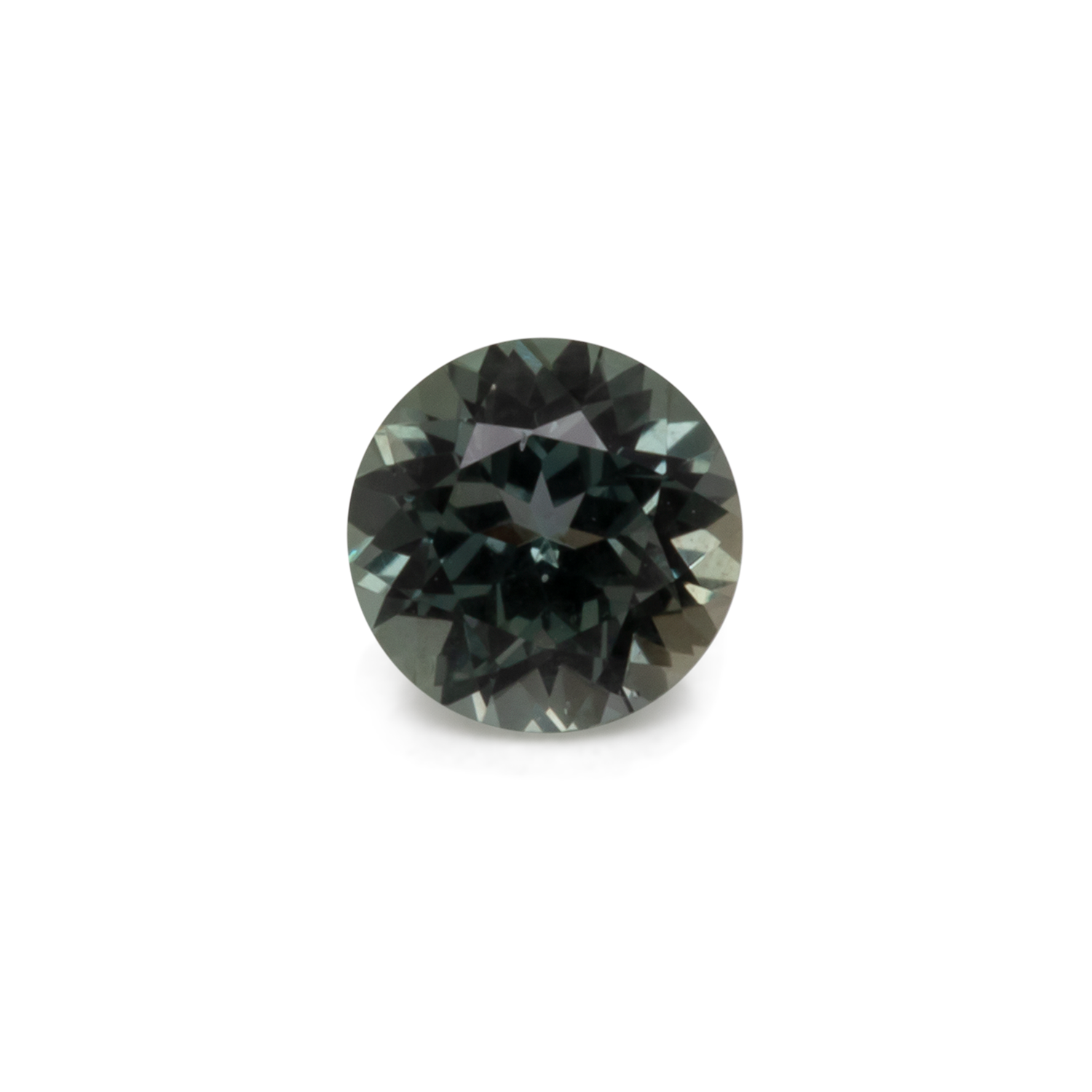Sapphire - blue/grey, round, 4.1x4.1 mm, 0.35 cts, No. XSR11221