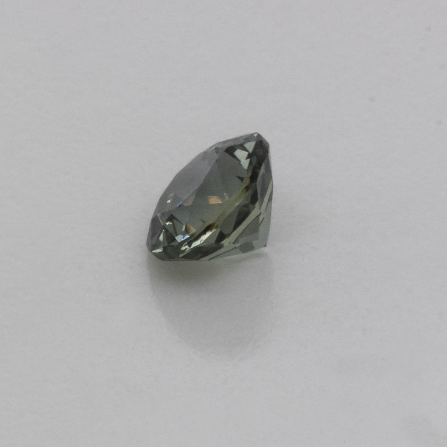 Sapphire - blue/grey, round, 4.1x4.1 mm, 0.35 cts, No. XSR11221
