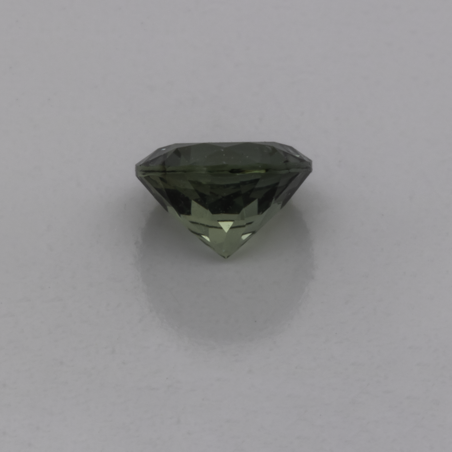 Saphir - blau/grün, rund, 4x4 mm, 0,32 cts, Nr. XSR11224