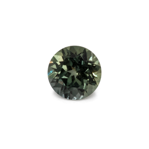 Saphir - grün/blau, rund, 4,1x4,1 mm, 0,35 cts, Nr. XSR11225