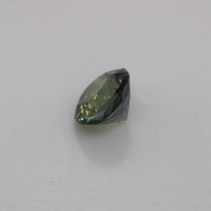 Saphir - grün/blau, rund, 4,1x4,1 mm, 0,35 cts, Nr. XSR11225