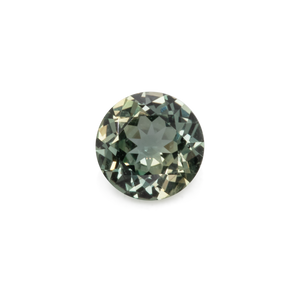 Sapphire - green, round, 4.1x4.1 mm, 0.29 cts, No. XSR11226