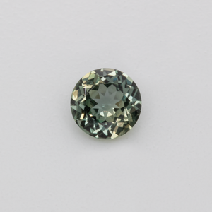 Sapphire - green, round, 4.1x4.1 mm, 0.29 cts, No. XSR11226